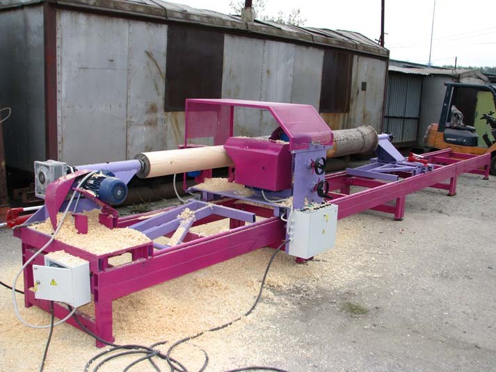 LOG LATHE